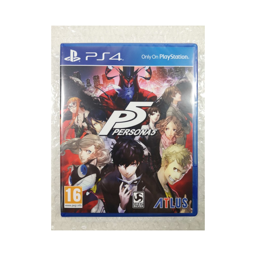 PERSONA 5 PS4 EURO NEW (GAME IN ENGLISH/FR/DE/ES/IT)