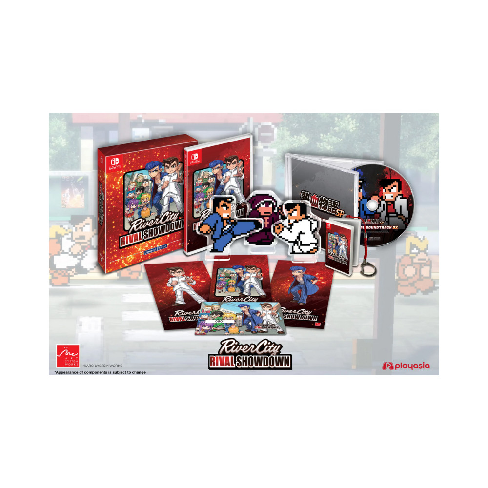 RIVER CITY : RIVAL SHOWDOWN - LIMITED EDITION SWITCH ASIAN NEW (GAME IN ENGLISH)