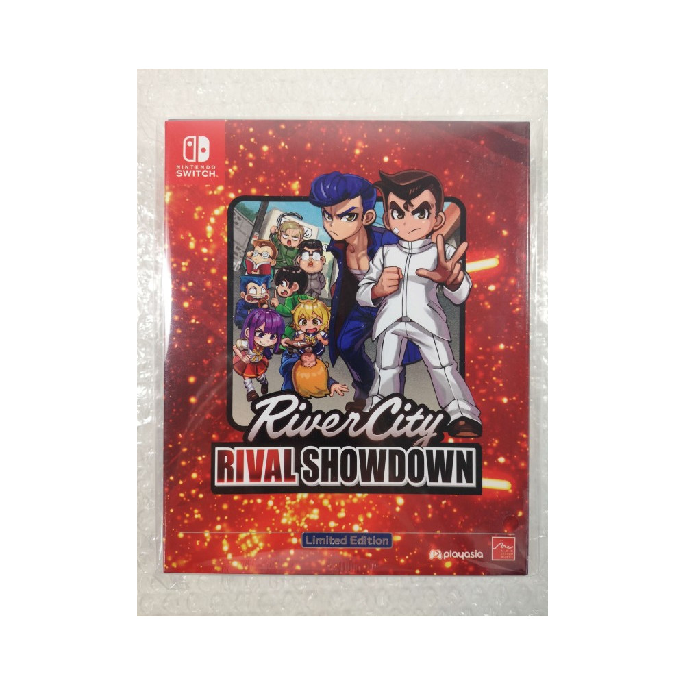 RIVER CITY : RIVAL SHOWDOWN - LIMITED EDITION SWITCH ASIAN NEW (GAME IN ENGLISH)