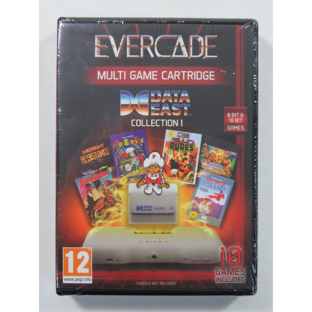 Trader Games - EVERCADE MULTI GAME CARTRIDGE DATA EAST COLLECTION