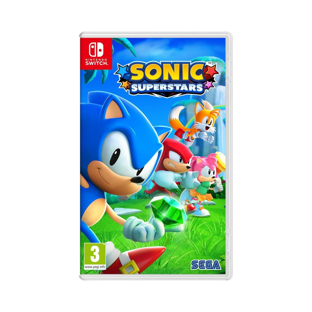 SONIC SUPERSTARS SWITCH EURO OCCASION (GAME IN ENGLISH/FR/DE/ES/IT/PT)