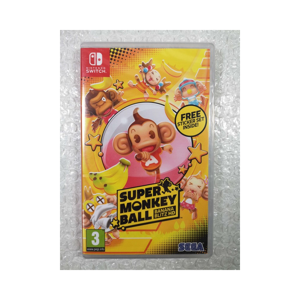 SUPER MONKEY BALL BANANA BLITZ HD - DAY ONE EDITION SWITCH UK NEW (GAME IN ENGLISH/FR/DE/ES/IT)