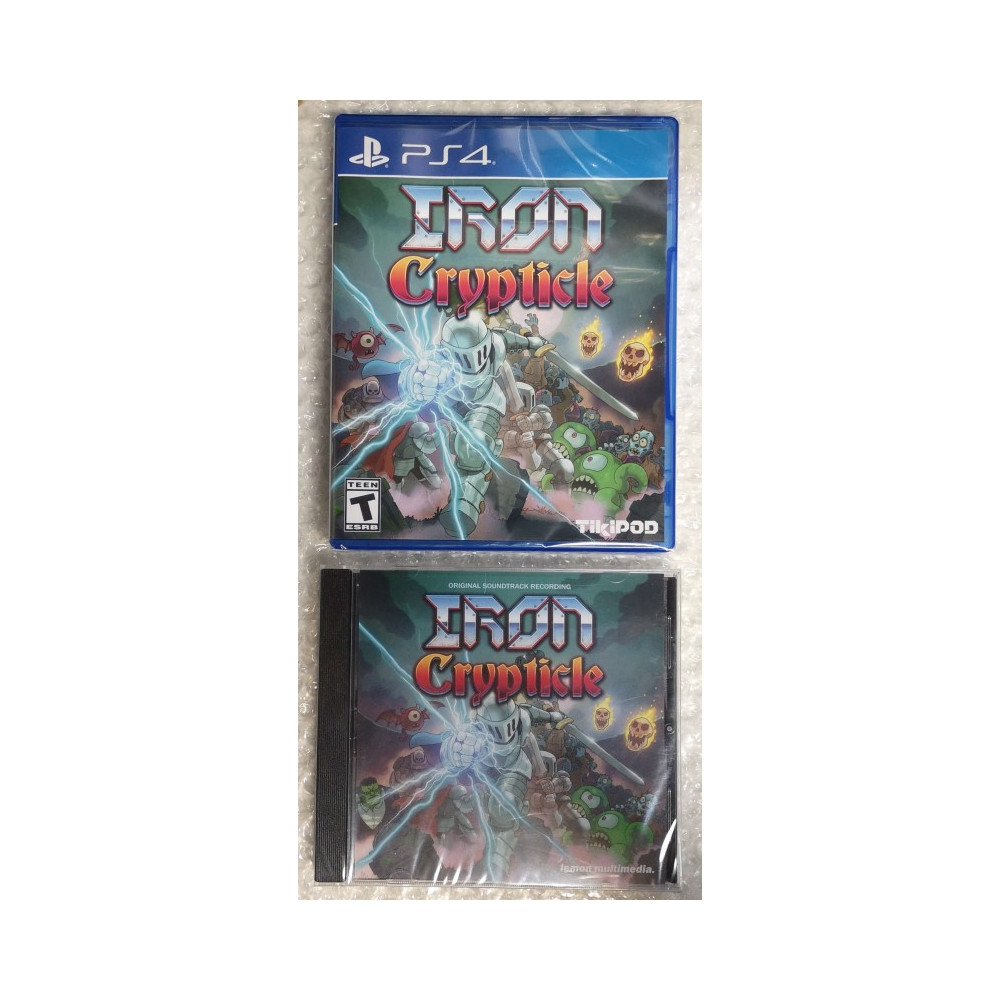 IRON CRYPTICLE + OST PS4 US NEW