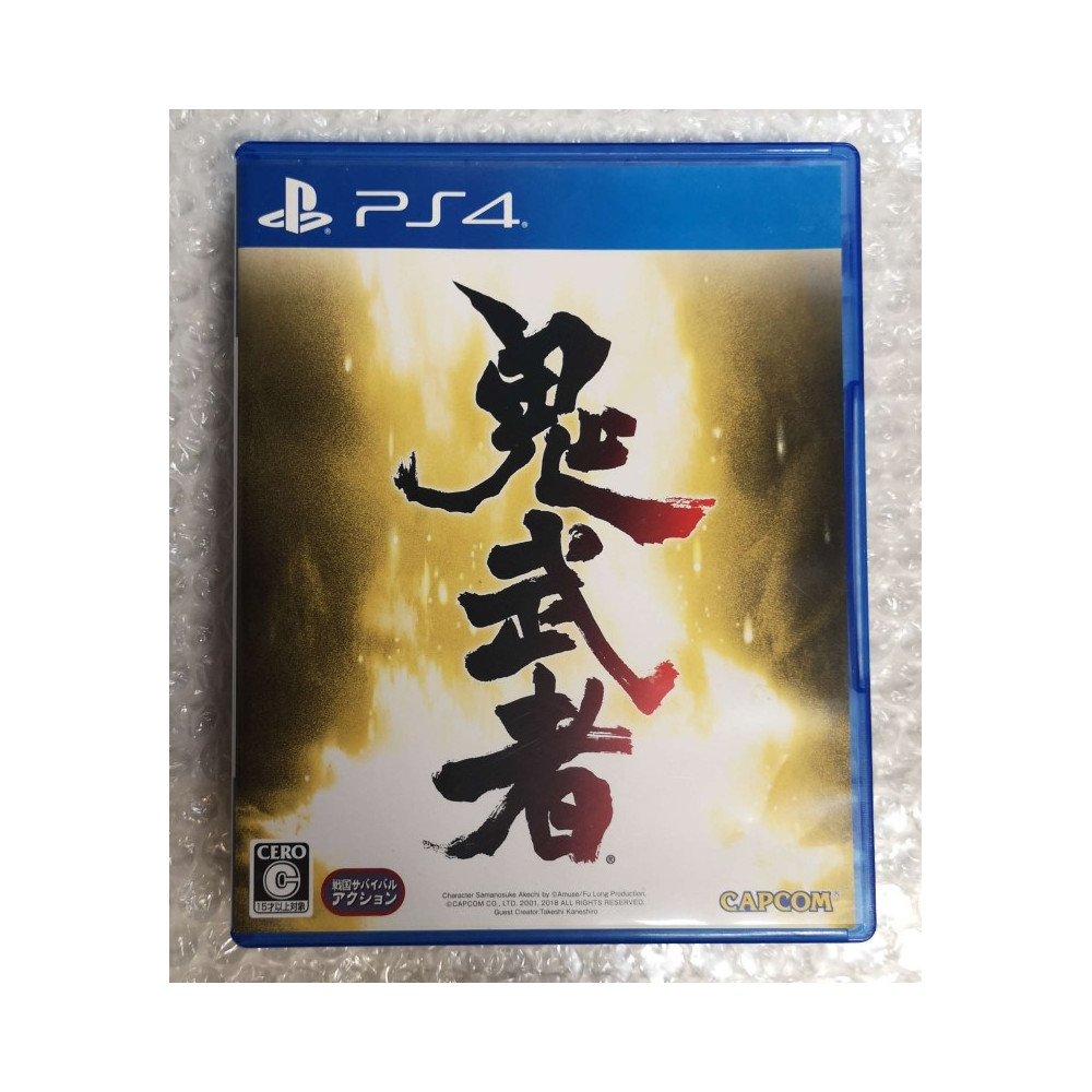 ONIMUSHA WARLORDS PS4 JAPAN OCCASION (GAME IN ENGLISH/FR)