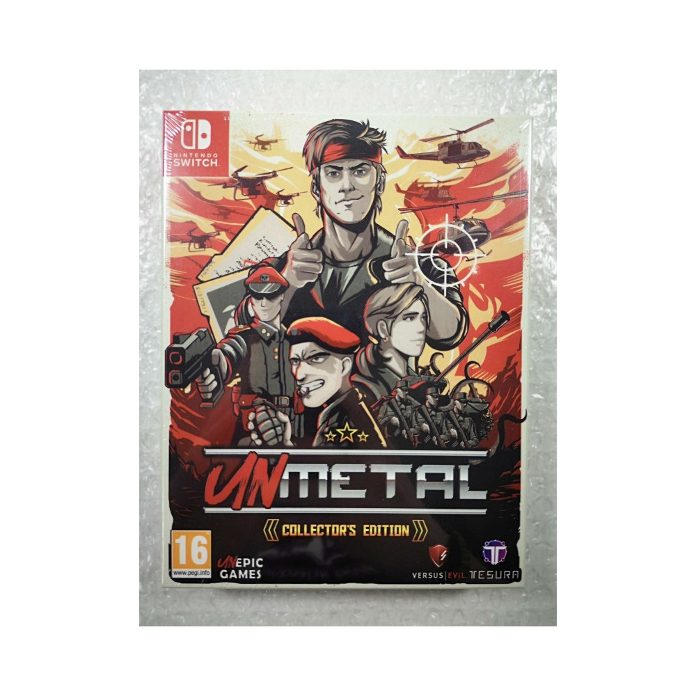 UNMETAL COLLECTOR EDITION SWITCH EURO NEW (GAME IN ENGLISH/FR/DE/ES/IT/PT)