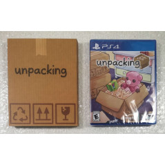 UNPACKING (WITH SLEEVE) PS4 USA NEW (GAME IN ENGLISH/FR/DE/ES) (LIMITED RUN GAMES)
