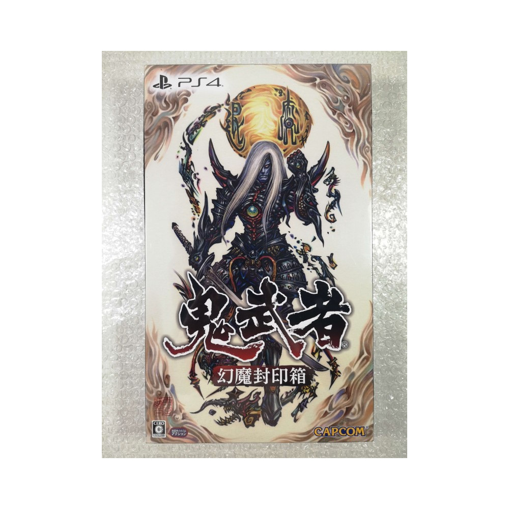 ONIMUSHA WARLORDS - GENMA SEAL BOX - LIMITED EDITION - PS4 JAPAN NEW (EN/FR)