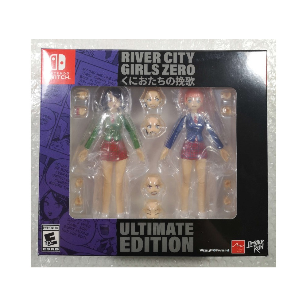 RIVER CITY GIRLS ZERO - ULTIMATE EDITION SWITCH USA NEW (GAME IN ENGLISH/FR/DE/ES/IT) (LIMITED RUN 139)