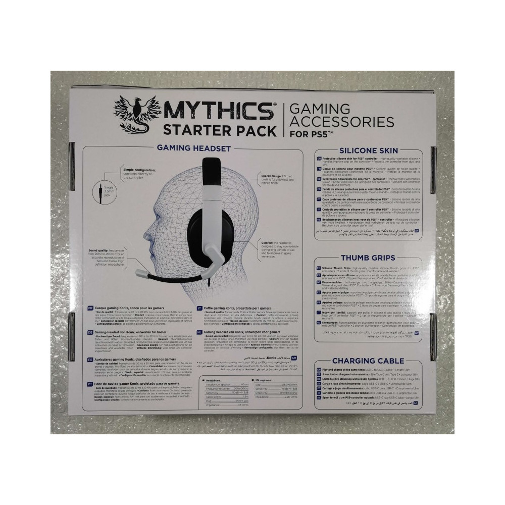 Trader Games - KONIX MYTHICS STARTER PACK PS5 (CASQUE FILAIRE