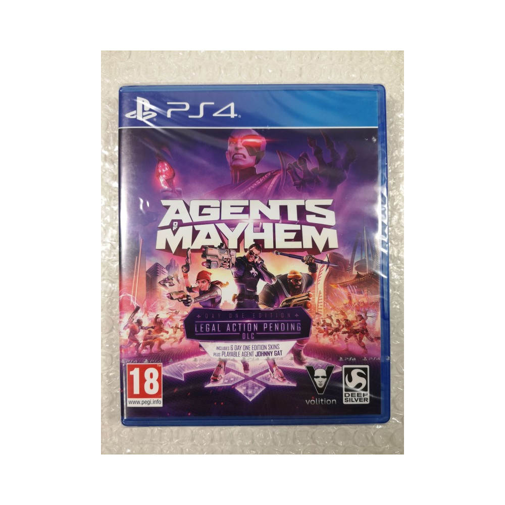 AGENTS OF MAYHEM PS4 UK NEW (GAME IN ENGLISH/FR/DE/ES/IT)