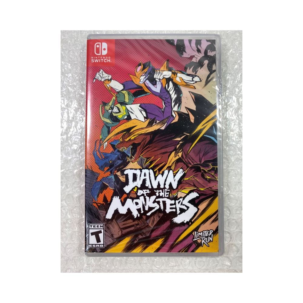 DAWN OF THE MONSTERS SWITCH USA NEW (GAME IN ENGLISH/FR/DE/ES/IT) (LIMITED RUN GAME 136)