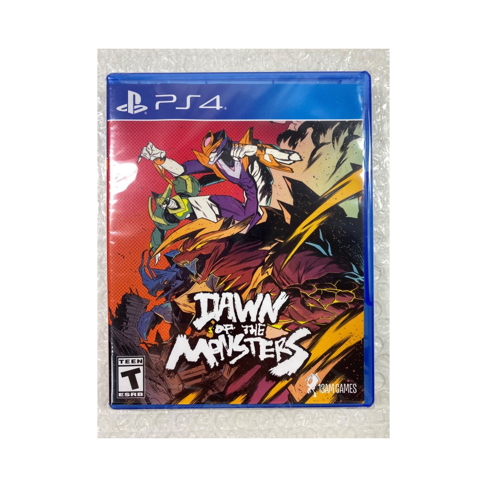 DAWN OF THE MONSTERS PS4 USA NEW (GAME IN ENGLISH/FR/DE/ES/IT) (LIMITED RUN GAME 448)