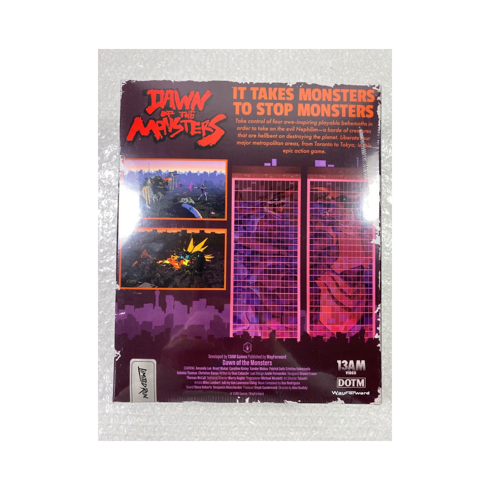 DAWN OF THE MONSTERS COLLECTOR S EDITION PS4 USA NEW (GAME IN ENGLISH/FR/DE/ES/IT) (LIMITED RUN GAME 448)