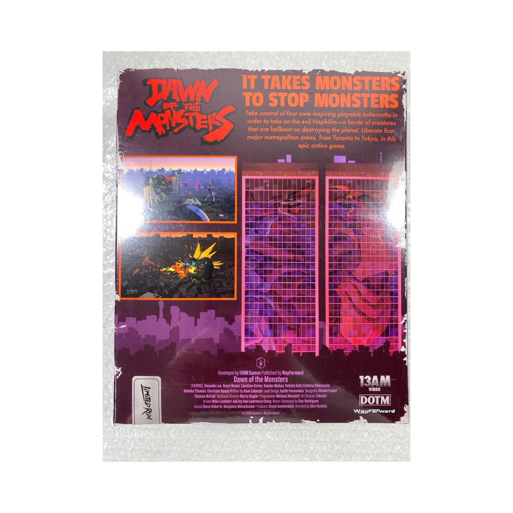 DAWN OF THE MONSTERS COLLECTOR S EDITION PS5 USA NEW (GAME IN ENGLISH/FR/DE/ES/IT) (LIMITED RUN GAME 020)