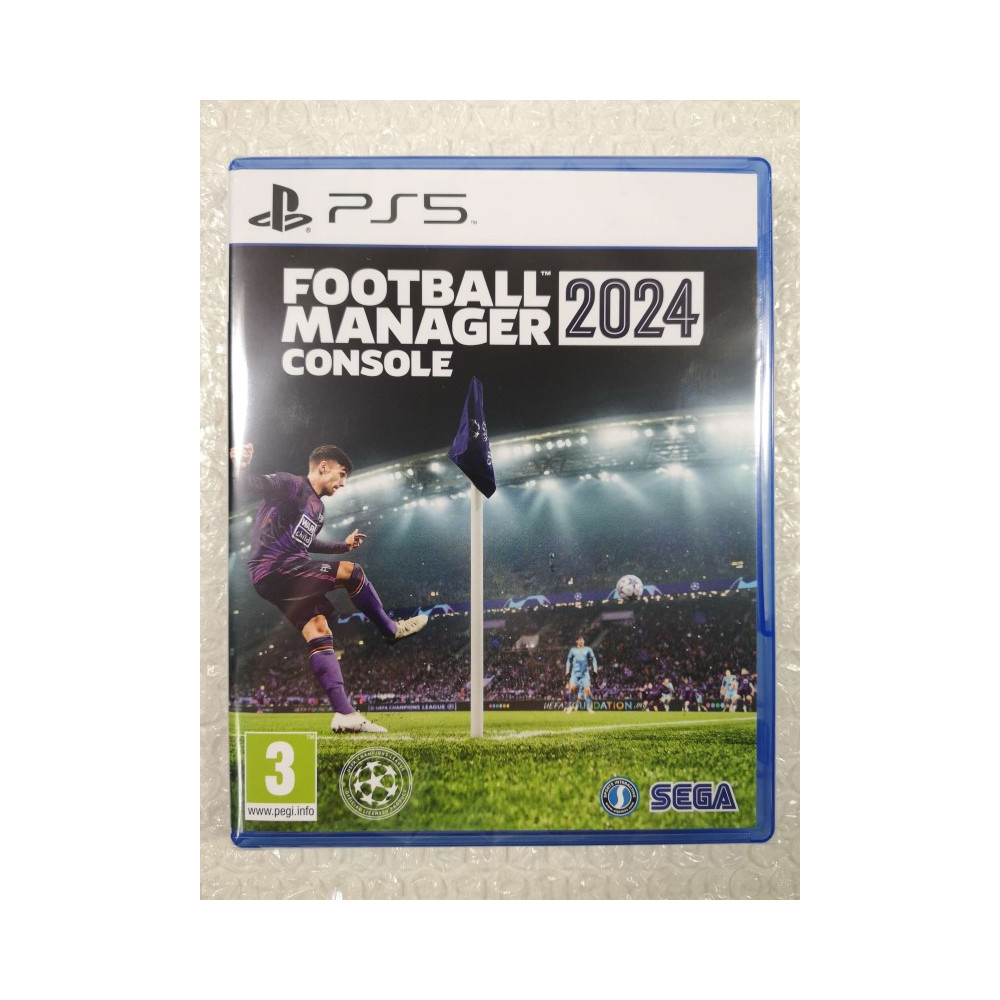 FOOTBALL MANAGER 2024 - CONSOLE EDITION PS5 UK NEW (GAME IN ENGLISH/FR/DE/ES/IT/PT)