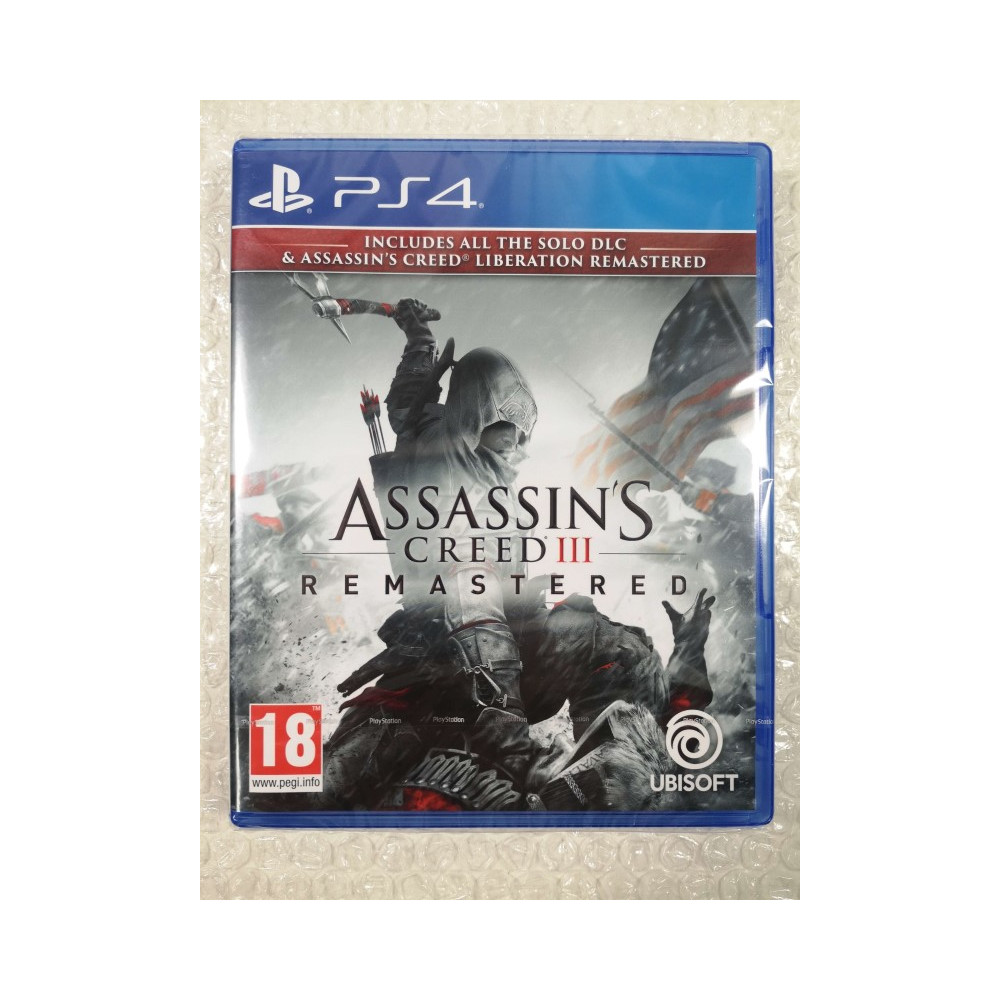 ASSASSIN S CREED III REMASTERED PS4 UK NEW (GAME IN ENGLISH/FR/DE/ES/IT/PT)