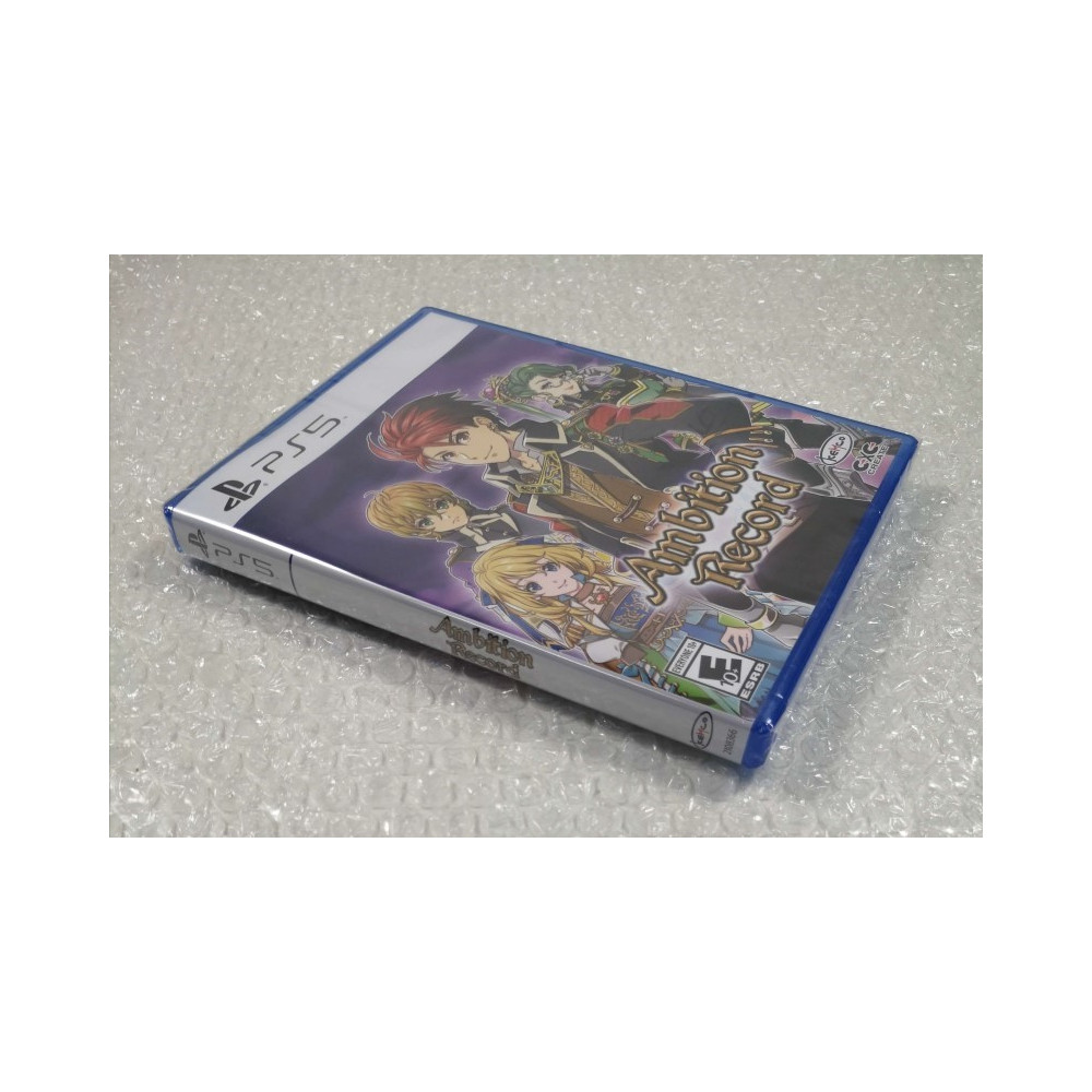 AMBITION RECORD PS5 USA NEW (GAME IN ENGLISH) (LIMITED RUN GAME 070)