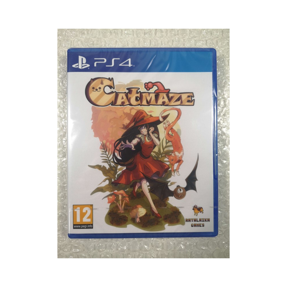 CATMAZE (999.EX) PS4 EURO NEW (GAME IN ENGLISH/FR/DE/ES) (RED ART GAMES)