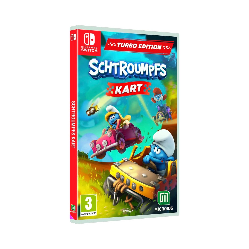 SCHTROUMPFS KART - TURBO EDITION SWITCH FR OCCASION (GAME IN ENGLISH/FR/ES/DE/IT/PT)