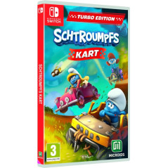 SCHTROUMPFS KART - TURBO EDITION SWITCH FR OCCASION (GAME IN ENGLISH/FR/ES/DE/IT/PT)