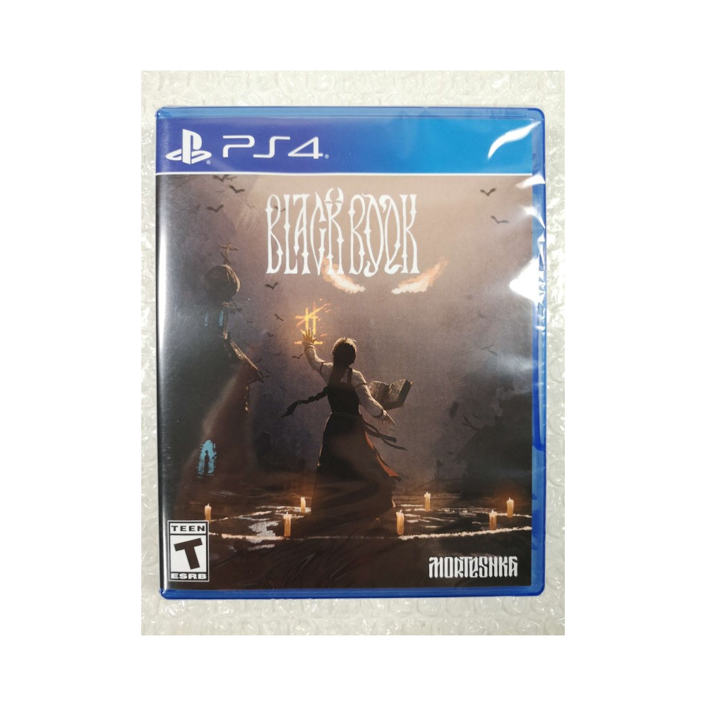 BLACK BOOK PS4 USA NEW (GAME IN ENGLISH) (LIMITED RUN GAMES 515)