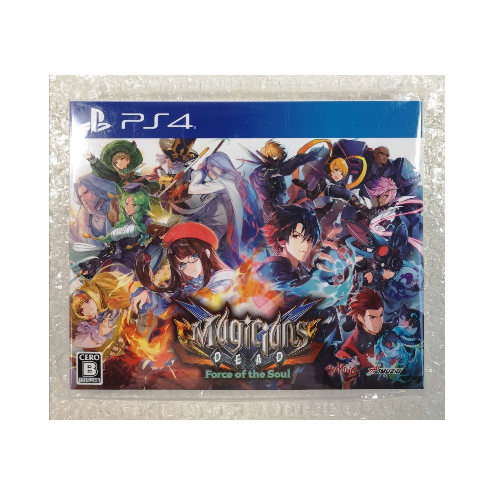 MAGICIANS DEAD : FORCE OF THE SOUL - LIMITED EDITION PS4 JAPAN NEW (GAME IN ENGLISH)