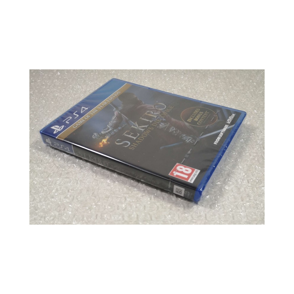 Sekiro Shadows Die Twice Game of the Year Edition - PS4 - New | Factory  Sealed