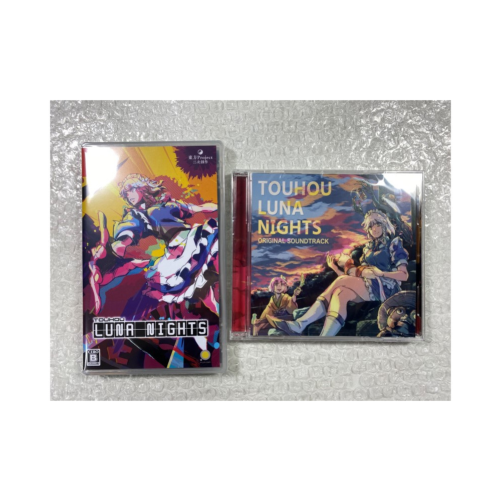 TOUHOU LUNA NIGHTS + BONUS OST SWITCH JAPAN NEW (GAME IN ENGLISH/FR/DE/JP)