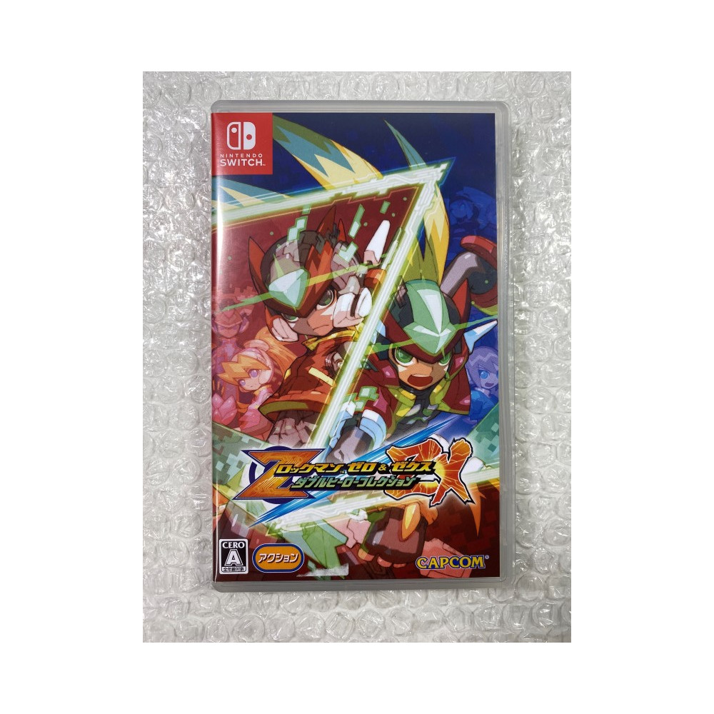 ROCKMAN ZERO & ZX DOUBLE HERO COLLECTION SWITCH JAPAN OCCASION