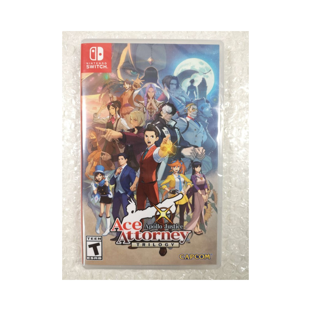 APOLLO JUSTICE: ACE ATTORNEY TRILOGY (4,5,6) SWITCH USA NEW (GAME IN ENGLISH/FRANCAIS)