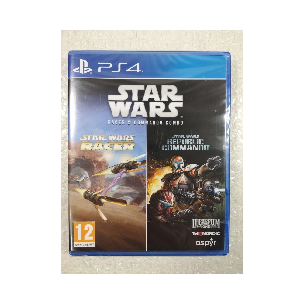 STAR WARS EPISODE 1 & REPUBLIC COMMANDO COMBO PS4 EURO NEW