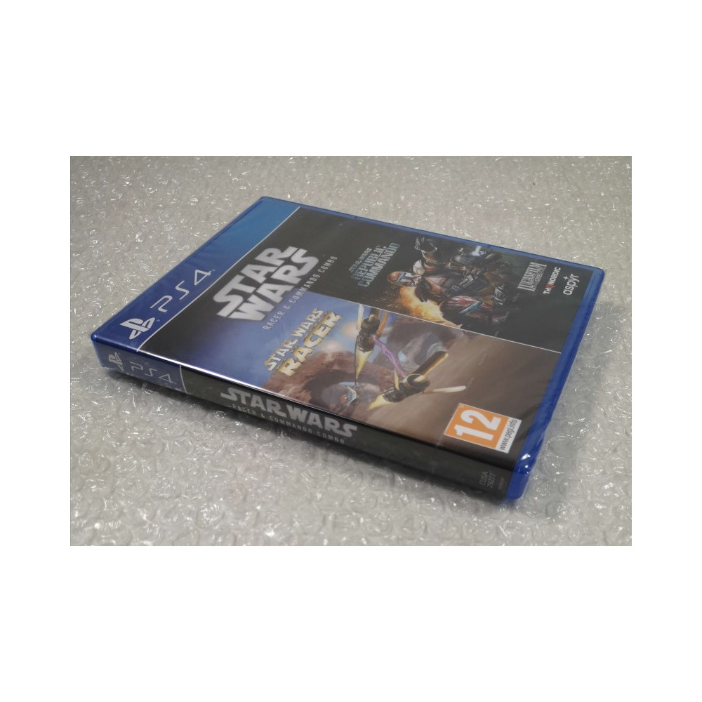 STAR WARS EPISODE 1 & REPUBLIC COMMANDO COMBO PS4 EURO NEW