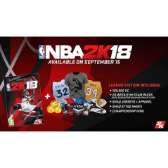 NBA 2K18 LEGEND EDITION XBOX ONE FR NEW