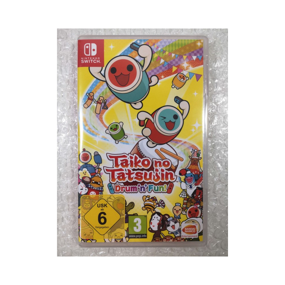 TAIKO NO TATSUJIN DRUM N FUN SWITCH EURO NEW (GAME IN ENGLISH/FR/DE/ES/IT)