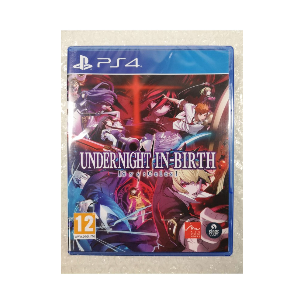 UNDER NIGHT IN BIRTH 2 SYS CELES PS4 EURO NEW (GAME IN ENGLISH/FR/DE/ES/IT)