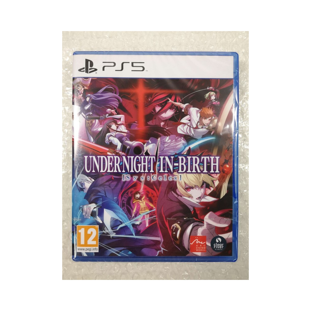 UNDER NIGHT IN BIRTH 2 SYS CELES PS5 EURO NEW (GAME IN ENGLISH/FR/DE/ES/IT)
