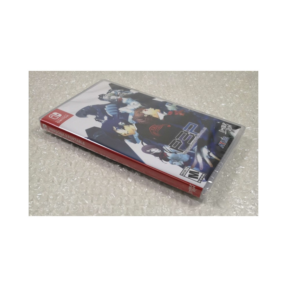 PERSONA 3 PORTABLE SWITCH USA NEW (GAME IN ENGLISH/FRANCAIS/DE/ES/IT) (LIMITED RUN GAMES 213)