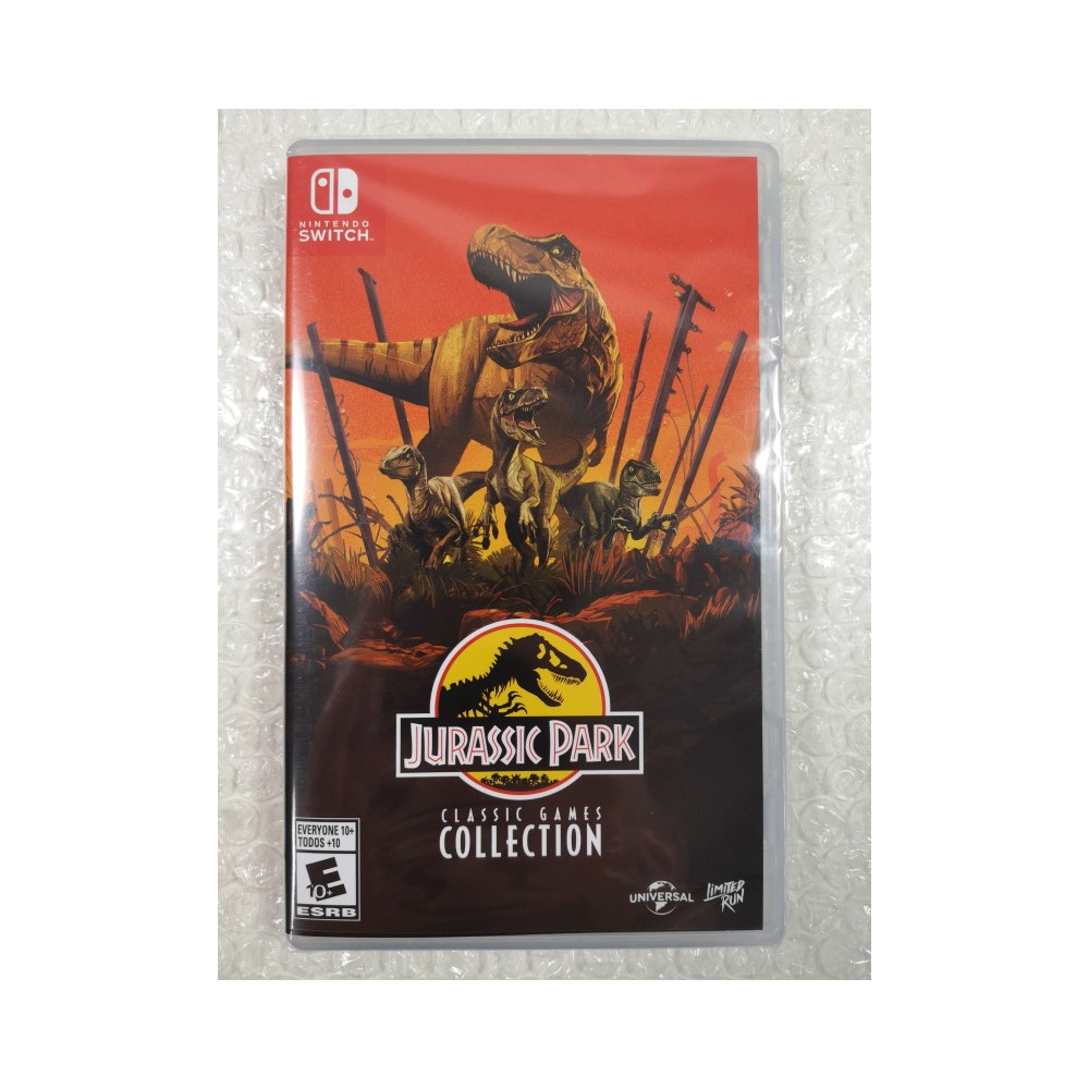 JURASSIC PARK: CLASSIC GAMES COLLECTION SWITCH USA NEW (GAME IN ENGLISH) (LIMITED RUN GAMES)