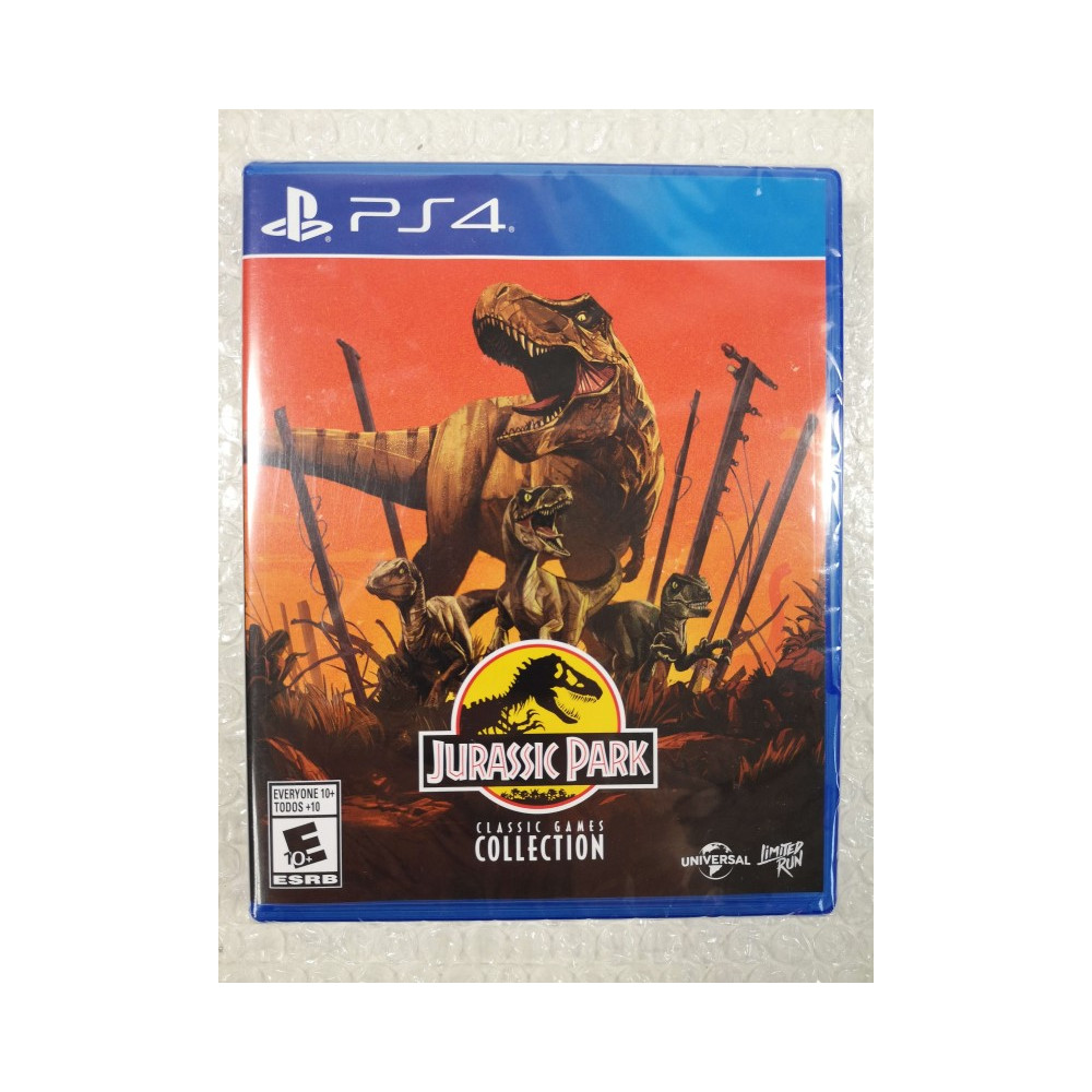 JURASSIC PARK: CLASSIC GAMES COLLECTION PS4 USA NEW (GAME IN ENGLISH) (LIMITED RUN GAMES)