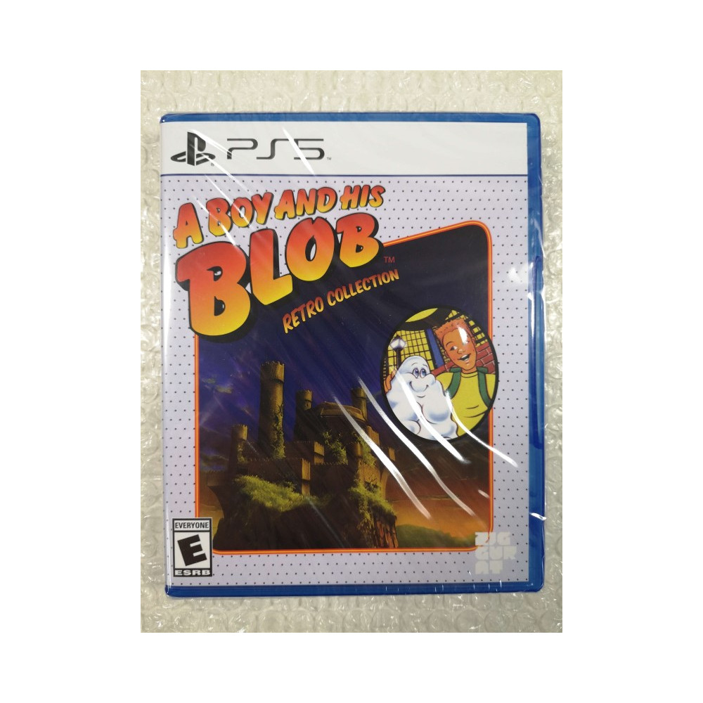 A BOY AND HIS BLOB - RETRO COLLECTION PS5 USA NEW (GAME IN ENGLISH) (LIMITED RUN GAMES 048)