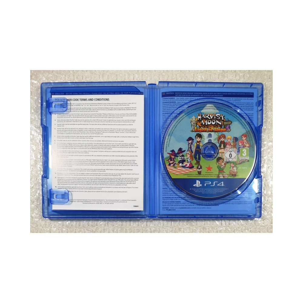 HARVEST MOON LIGHT OF HOPE COMPLETE SPECIAL EDITION PS4 EURO OCCASION (GAME IN ENGLISH/FR/DE) (BUNDLE COPY)