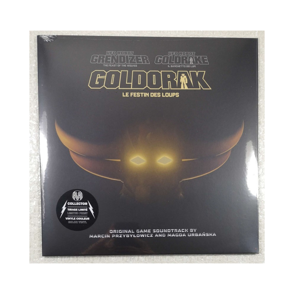 VINYLE GOLDORAK LE FESTIN DES LOUPS ORIGINAL GAME SOUNDTRACK 1 LP