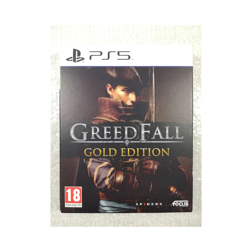 GREEDFALL - GOLD EDITION PS5 FR OCCASION (GAME IN ENGLISH/FR/DE/ES/IT/PT)