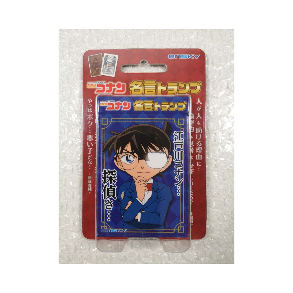 PLAYING CARDS DETECTIVE CONAN WORDS JAPAN NEW