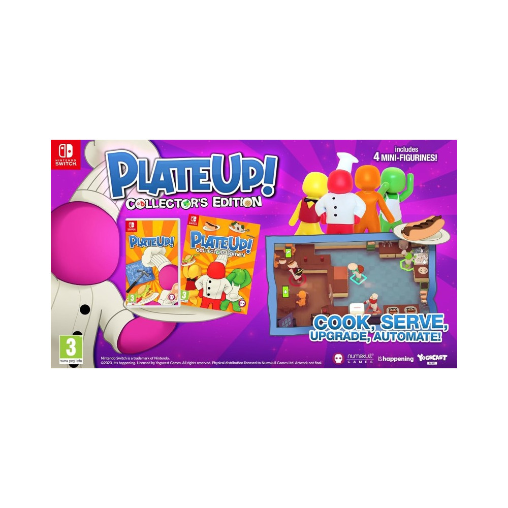 PLATEUP - COLLECTOR S EDITION SWITCH EURO NEW (GAME IN ENGLISH/FR/DE/ES/PT)