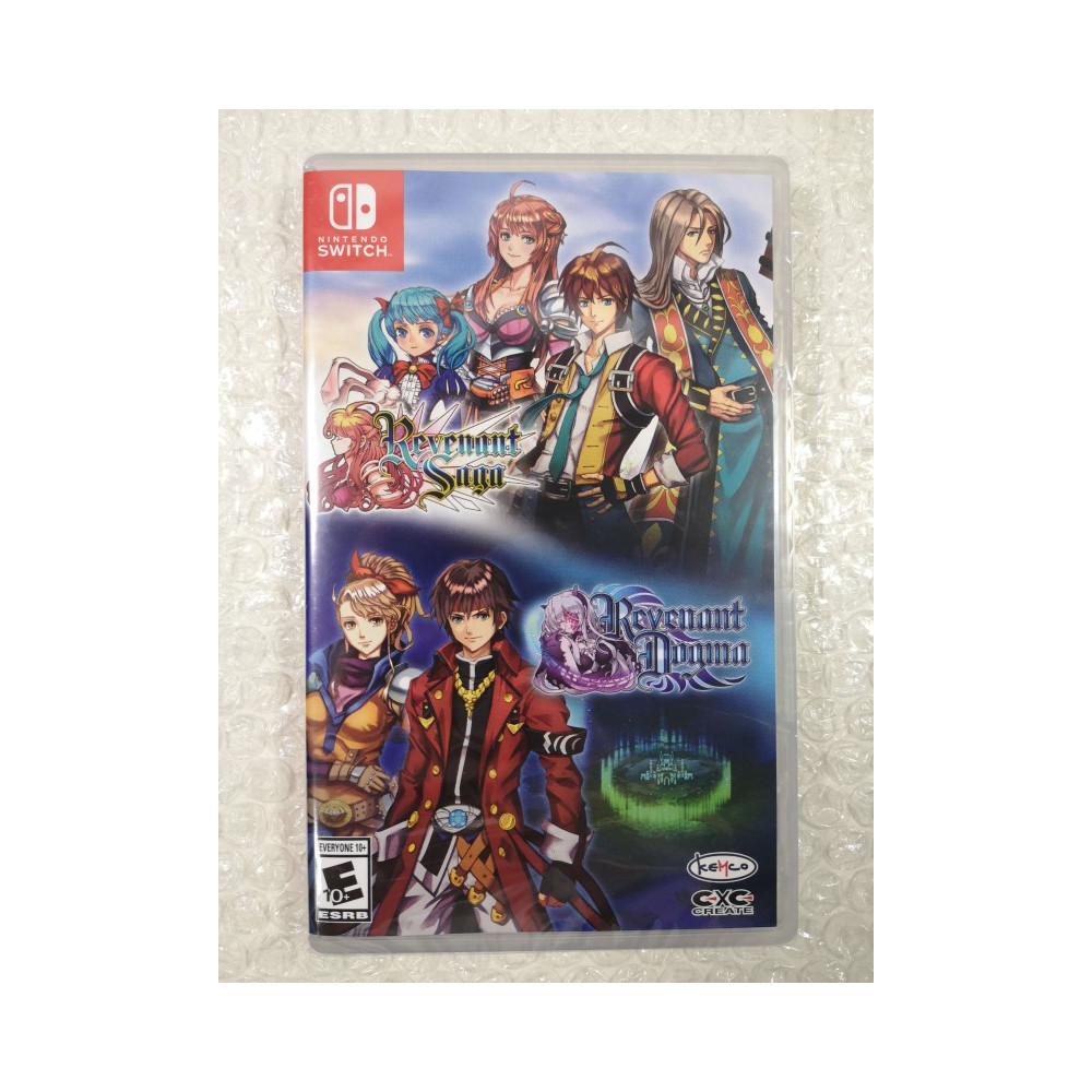 REVENANT SAGA & REVENANT DOGMA SWITCH USA NEW (GAME IN ENGLISH) (LIMITED RUN GAMES)