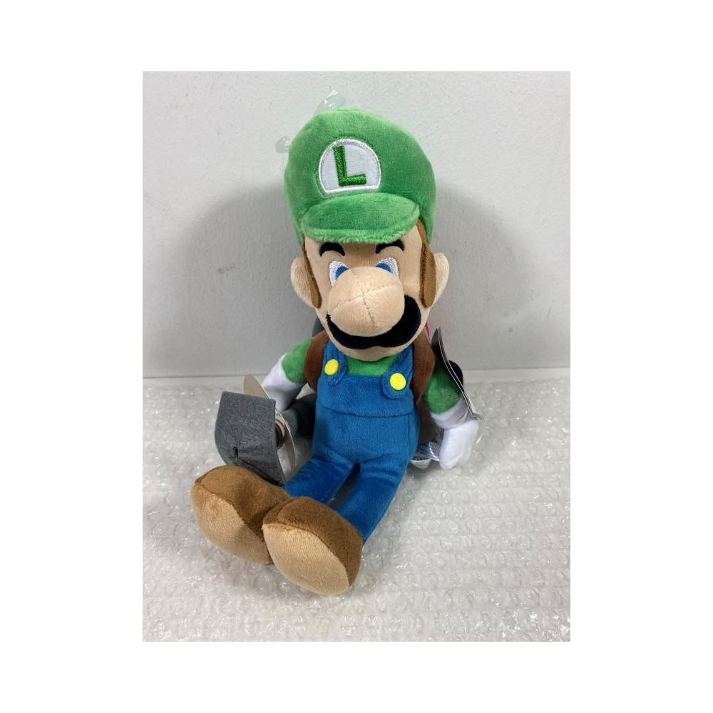 PELUCHE (PLUSH) - LUIGI S MANSION - LUIGI POLTERGUST (23CM) NEW