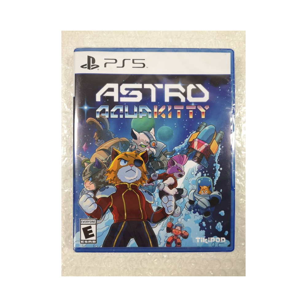 ASTRO AQUA KITTY PS5 USA NEW (GAME IN ENGLISH) (LIMITED RUN GAMES 067)