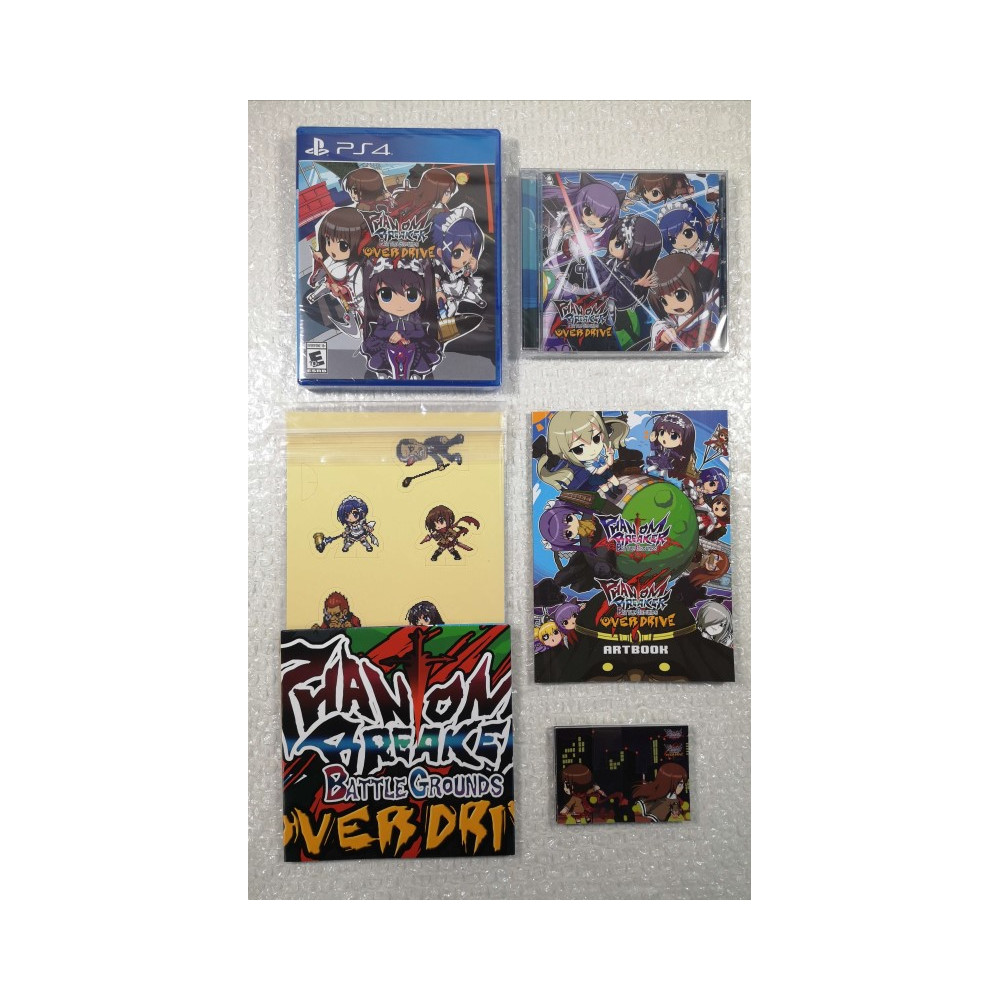 PHANTOM BREAKER BATTLE GROUNDS OVERDRIVE COLLECTOR PS4 USA OCCASION (LIMITED RUN GAMES 164)