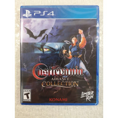 CASTLEVANIA ADVANCE COLLECTION PS4 USA NEW (DRACULA X COVER) (LIMITED RUN GAMES 524)